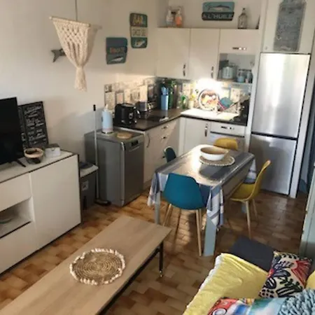 Lejlighed Cap D'agde Mediterranee 4 Pers Piscine Rdc Parking Gratuit