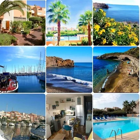公寓 Cap D'agde Mediterranee 4 Pers Piscine Rdc Parking Gratuit
