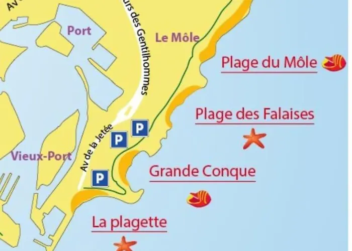 Appartement Cap D'agde Méditerranée 4 Pers Piscine Rdc Parking Gratuit *