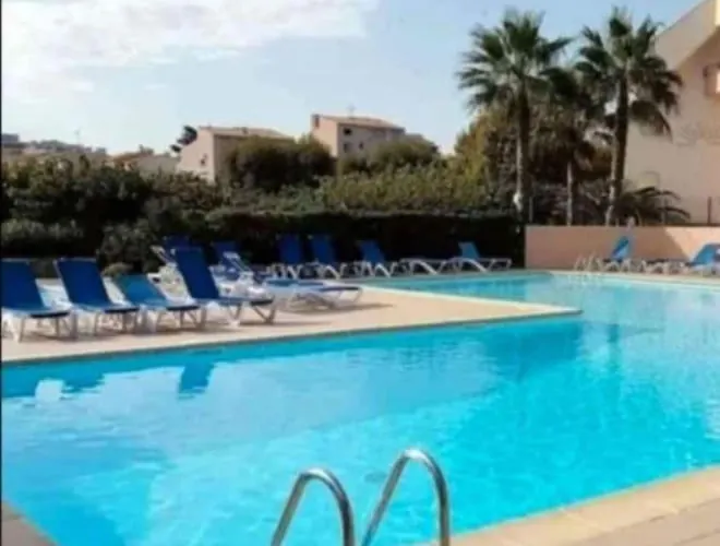 Appartement Cap D'agde Méditerranée 4 Pers Piscine Rdc Parking Gratuit